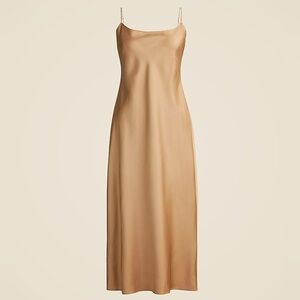 J. Crew Gold Slip Dress